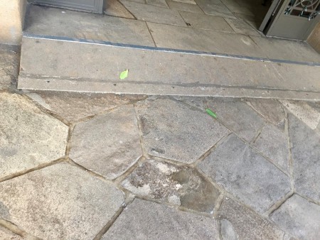 stone repair necessary for ramp